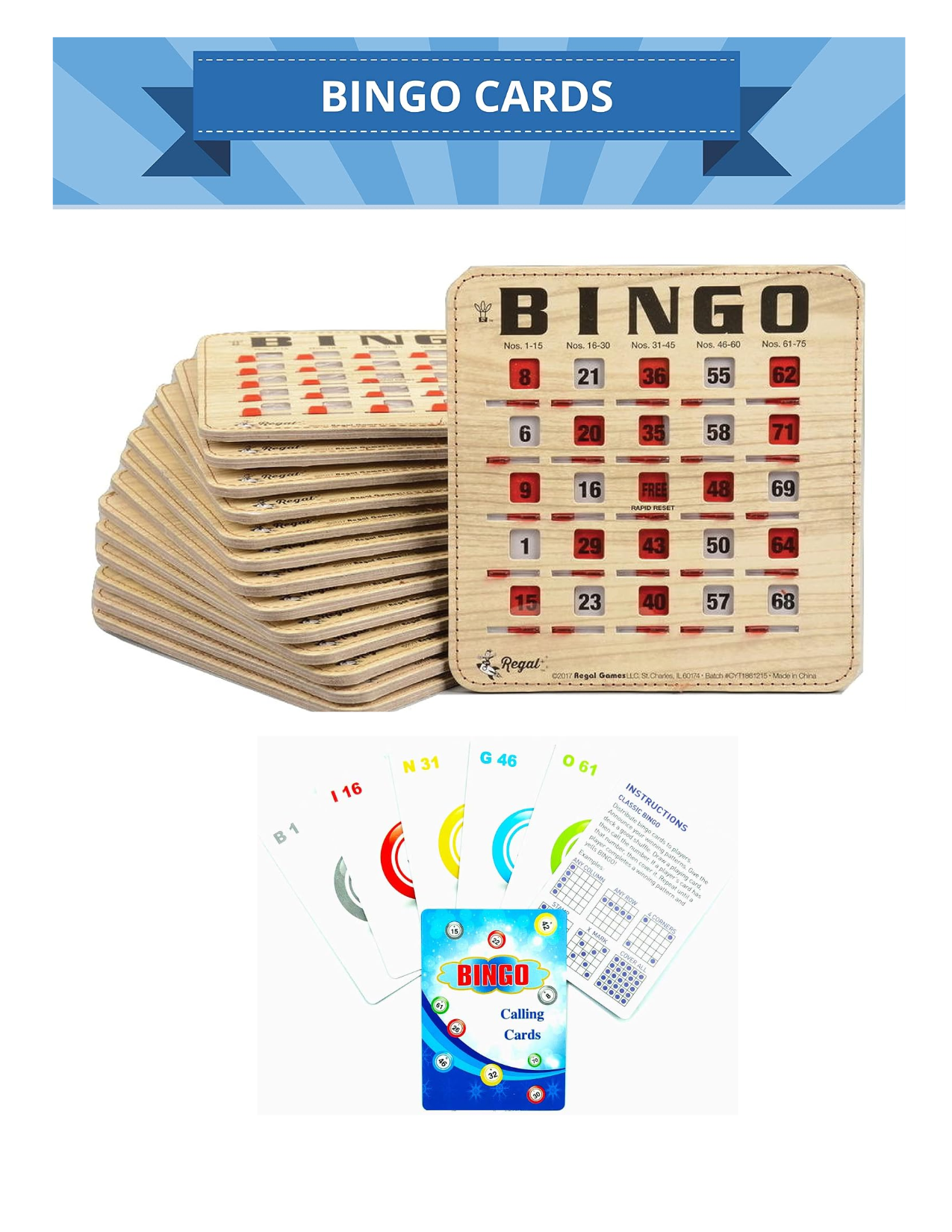 BINGO SET